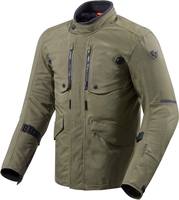 Revit Trench Gore-Tex Motorfiets textiel jas,  groen,  afmeting M