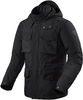 Revit Triomphe 2 H2O WP Motorfiets textiel jas,  zwart,  afmeting L