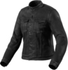 Revit Trucker Dames Motorfiets Textiel Jas,  zwart,  afmeting L voor vrouw