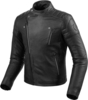 Revit Vaughn Leren jas,  zwart,  afmeting 48
