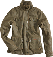 Rokker Rokkertech Women´s jas,  groen,  afmeting 3XL voor vrouw