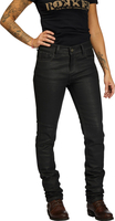 Rokker Rokkertech Women´s Jeans,  zwart,  afmeting 3XL voor vrouw