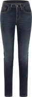 Rokker RT Mid Waist Slim Dames Motorfiets Jeans,  zwart,  afmeting 32 34 voor vrouw