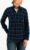 Rokker Salinas Dames Shirt,  blauw,  afmeting XS voor vrouw