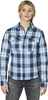 Rokker Seattle Rider Dames Motor Shirt,  blauw,  afmeting XL voor vrouw