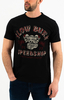 Rokker Slow Burn T-shirt,  zwart,  afmeting L