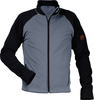 Rokker Soft Shell,  zwart-grijs,  afmeting 3XL