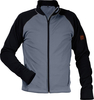 Rokker Soft Shell,  zwart-grijs,  afmeting 4XL