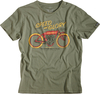Rokker Speed and Glory T-Shirt,  groen,  afmeting 3XL