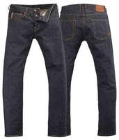 Rokker Sturgis Raw Jeans Broek Blauw 29