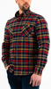 Rokker Tacoma Flanellen Overhemd,  rood-blauw,  afmeting 2XL