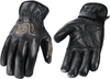 Rokker Tattoo Ape Motorfiets handschoenen,  zwart,  afmeting 2XL voor man