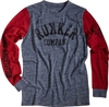 Rokker Team 77 Shirt,  rood-blauw,  afmeting 3XL