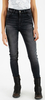 Rokker Tech High Waist Dames Motorfiets Jeans,  zwart-grijs,  afmeting 28 voor vrouw