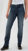 Rokker Tech Mid Straight Dames Motorfiets Jeans,  blauw,  afmeting 27 voor vrouw