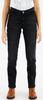 Rokker Tech Mid Straight Dames Motorfiets Jeans,  zwart,  afmeting 27 voor vrouw