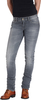 Rokker The Donna Grey Dames Motorfiets Jeans,  grijs,  afmeting 26 voor vrouw
