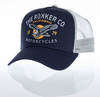 Rokker TRC Eagle Trukker Cap,  grijs-blauw