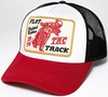 Rokker TRC Patch Trucker Cap,  zwart-wit-rood
