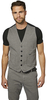 Rokker Tweed Vest,  grijs,  afmeting XL