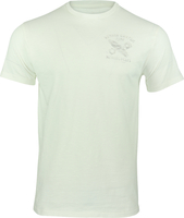 Rokker Venice Motorcycles T-shirt,  wit-geel,  afmeting XL