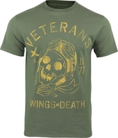 Rokker Veterans T-Shirt,  groen,  afmeting 3XL