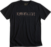 Rokker Vintage T-shirt,  zwart,  afmeting M