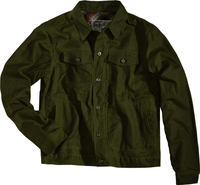 Rokker Wax Cotton Jas,  groen,  afmeting XL