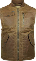 Rokker Wax Cotton Ranger vest Bruin XL