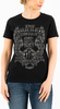 Rokker Wings Classic Dames T-Shirt,  zwart,  afmeting XS voor vrouw