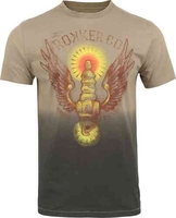 Rokker Wings T-Shirt Bruin S