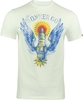 Rokker Wings T-Shirt,  wit,  afmeting XL