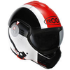 Roof Boxer V8 Star Helm zwart/rood Zwart Wit Rood L