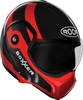 Roof Boxxer Fuzo Helm,  zwart-rood,  afmeting M