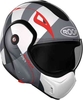 Roof Boxxer Viper Helm Zwart Wit Rood XS