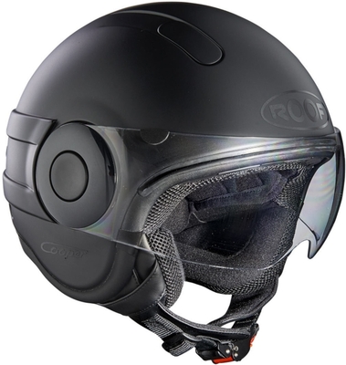 Roof Cooper Mono Jet helm
Zwart Matt,  zwart,  afmeting
S M