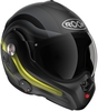 Roof Desmo Streamline Helm,  zwart-geel,  afmeting M