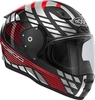 Roof RO200 Speeder Carbon Helm Zwart Rood Zilver 2XL