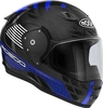 Roof RO200 Speeder Carbon Helm Zwart Wit Blauw L