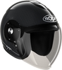 Roof Voyager Fullcarbon Carbon Jet Helm,  carbon,  afmeting M