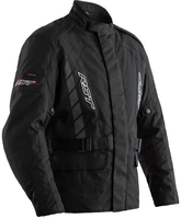 RST Alpha 4 Motorfiets textiel jas,  zwart,  afmeting XL