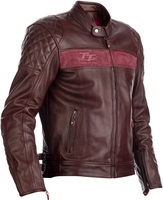 RST Brandish Motorcycle Leather Jacket Motor lederen jas,  rood,  afmeting 56