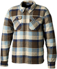 RST Brushed Motorfiets shirt,  blauw-bruin,  afmeting S voor man