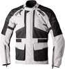 RST Endurance Motorfiets Textiel Jas,  zwart-zilver,  afmeting 2XL voor man