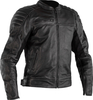 RST Fusion Airbag Motorfiets Lederen Jas,  zwart,  afmeting 2XL