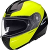 Schuberth C3 Pro Split Helm Zwart Geel 3XL