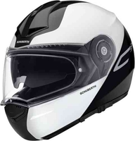 Schuberth C3 Pro Split Helm Zwart Wit 3XL
