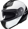 Schuberth C3 Pro Split Helm,  zwart-wit,  afmeting XS