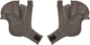 Schuberth C4 Basic / C4 Pro / C4 Pro Carbon Wang Pads,  grijs,  afmeting XS 53 voor man
