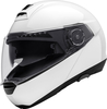 Schuberth C4 helm,  wit,  afmeting S